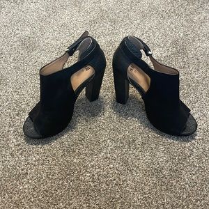 H&M peep toe heels